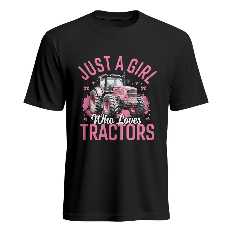 Just A Girl Who Loves Tractors 2 - Unisex Heavy Cotton Tee