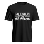 Life Is Full Of Important Choices 31 - Unisex Heavy Cotton Tee