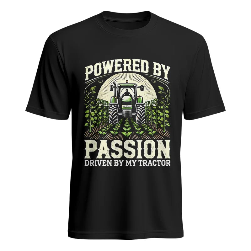 Powered By Passion Driven By My Tractor 3 - Unisex Heavy Cotton Tee