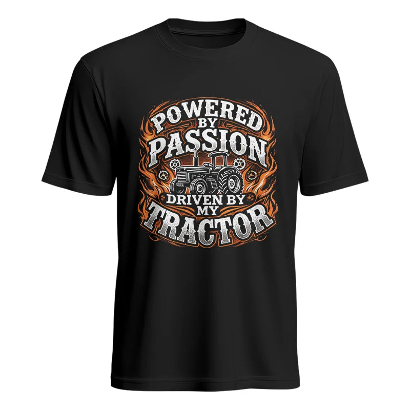 Powered By Passion Driven By My Tractor 5 - Unisex Heavy Cotton Tee