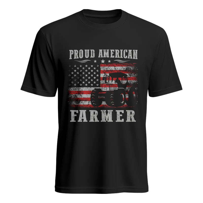 Image of Proud American Farmer - Unisex Heavy Cotton Tee