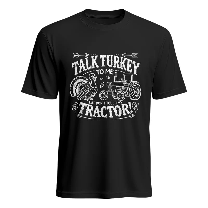 Image of Talk Turkey to Me But Don’t Touch My Tractor 2 - Unisex Heavy Cotton Tee