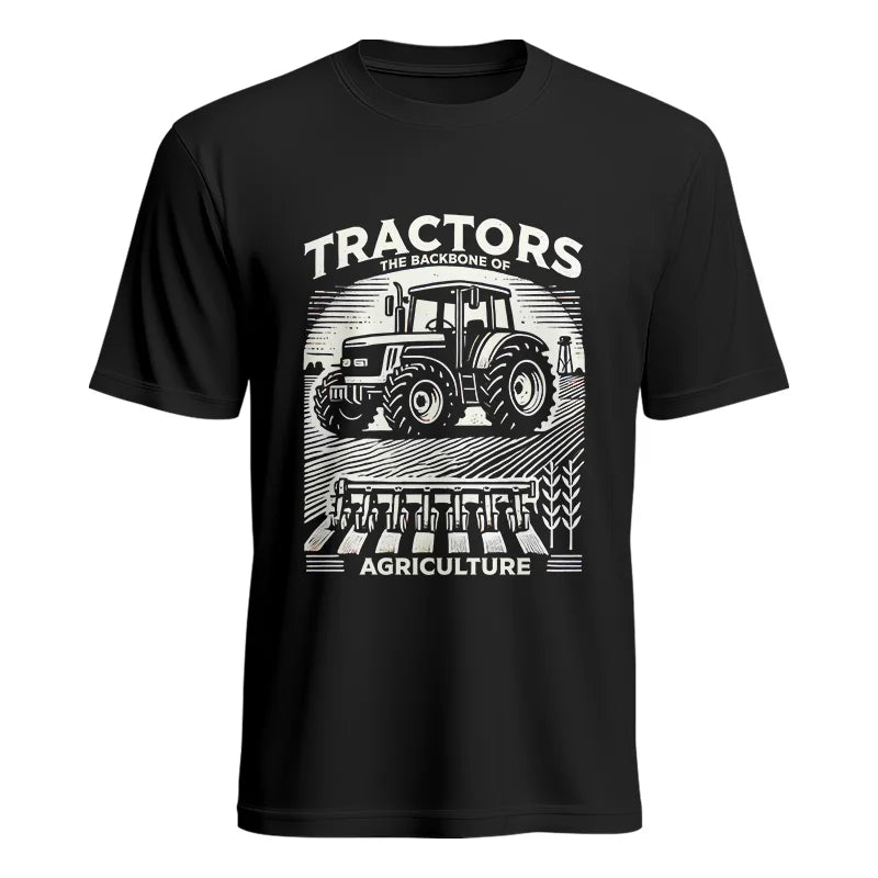 Image of Tractors The Backbone Of Agriculture - Unisex Heavy Cotton Tee