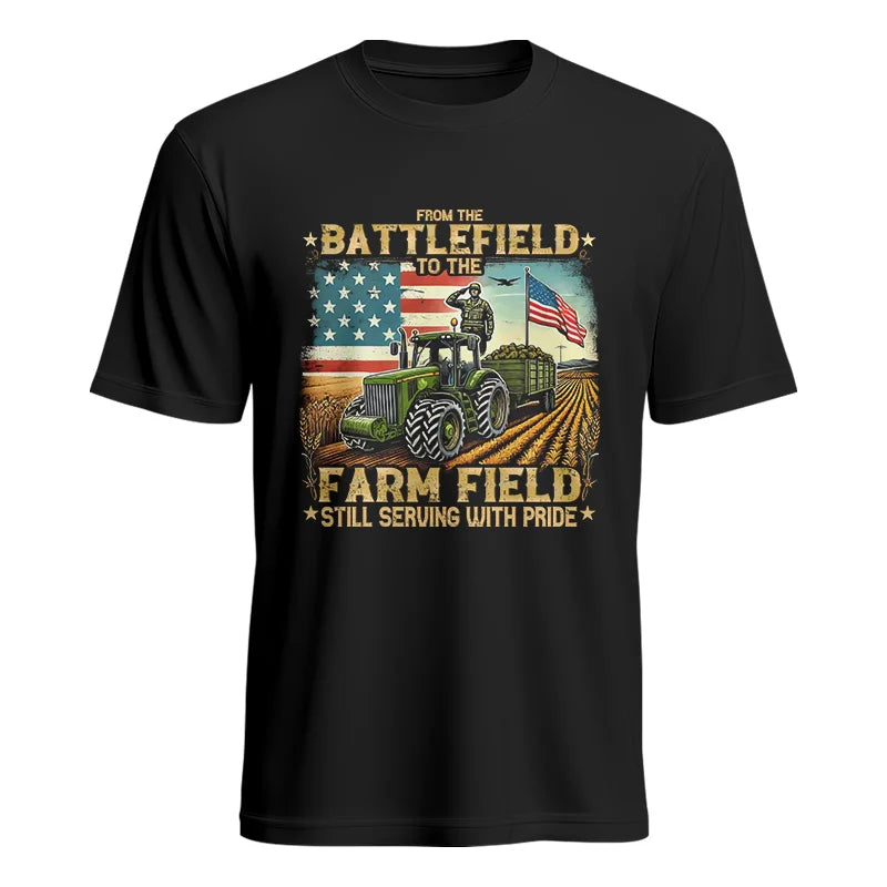 Image of Veteran Farmer From The Battlefield To The Farm Field 2 - Unisex Heavy Cotton Tee