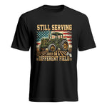 Veteran Farmer Still Serving 7 - Unisex Heavy Cotton Tee