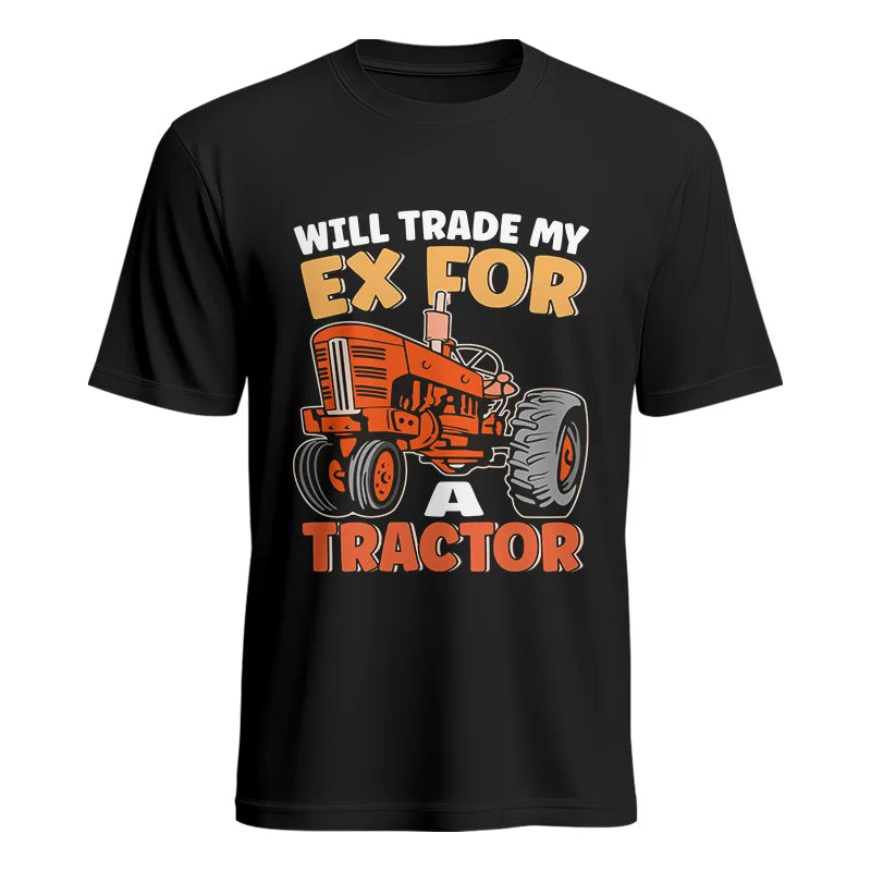 Image of Will Trade My Ex For Tractor - Unisex Heavy Cotton Tee