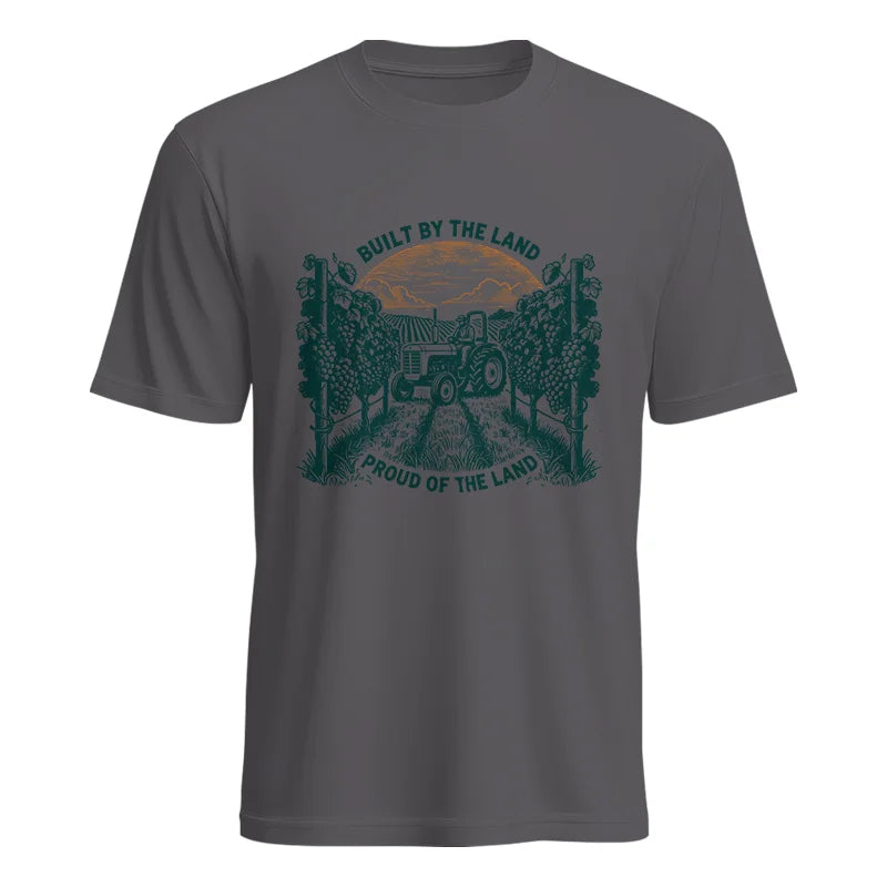 Image of Built By Land Proud Land Grape Garden 2 - Unisex Heavy Cotton Tee