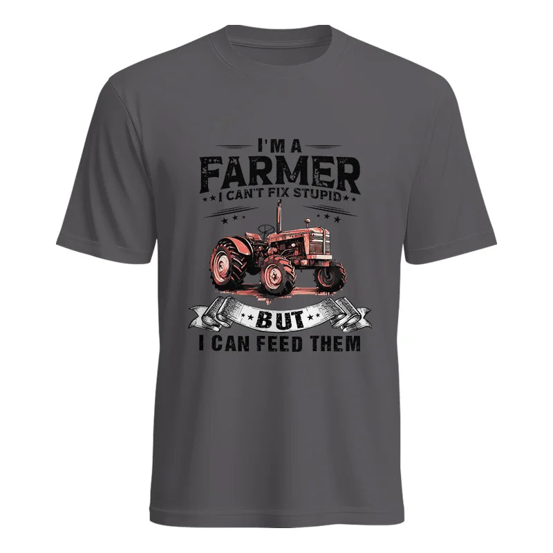 Farmer Can't Fix Stupid - Unisex Heavy Cotton Tee