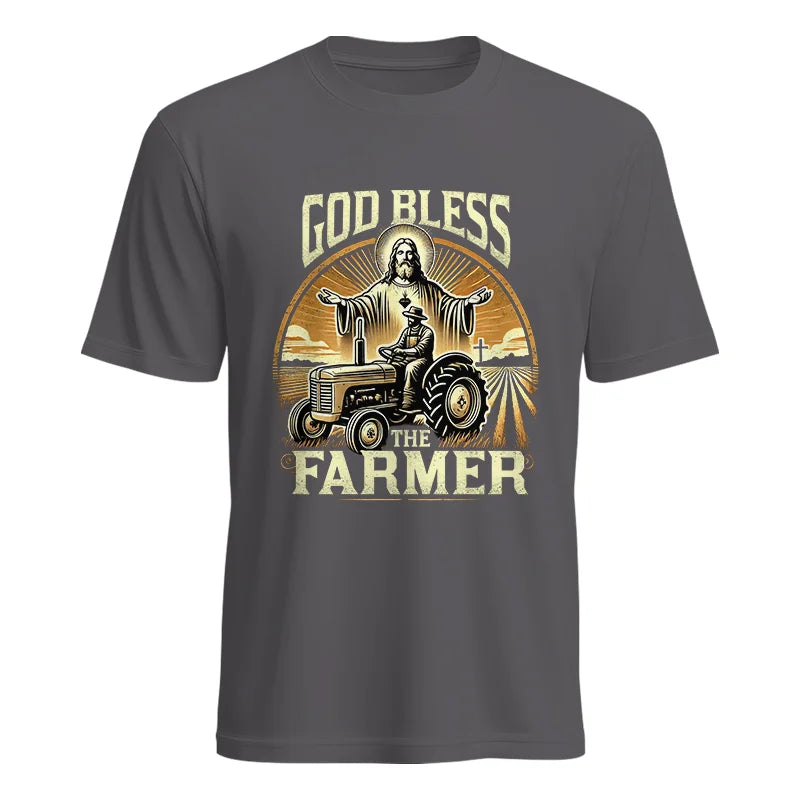 God Bless The Farmer 1 - Unisex Heavy Cotton Tee