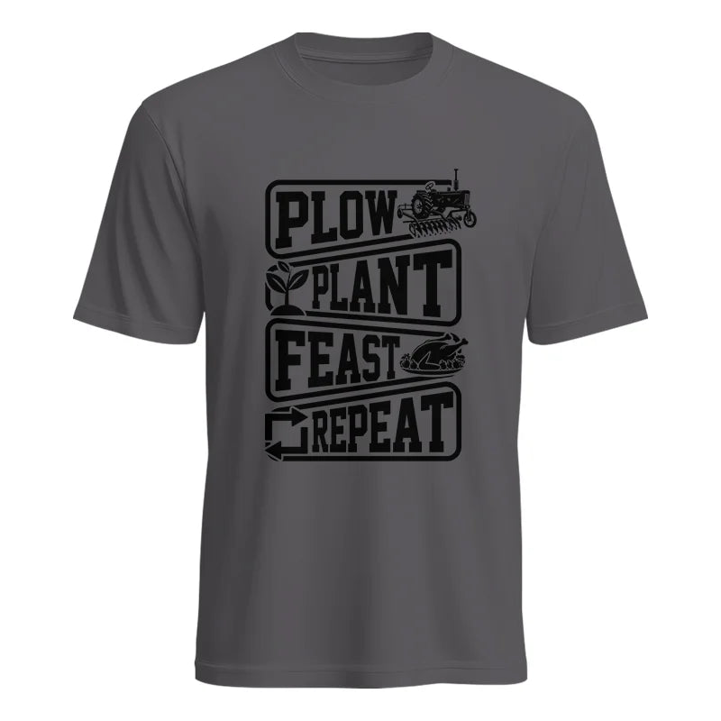 Image of Plow Plant Feast Repeat 1 - Unisex Heavy Cotton Tee