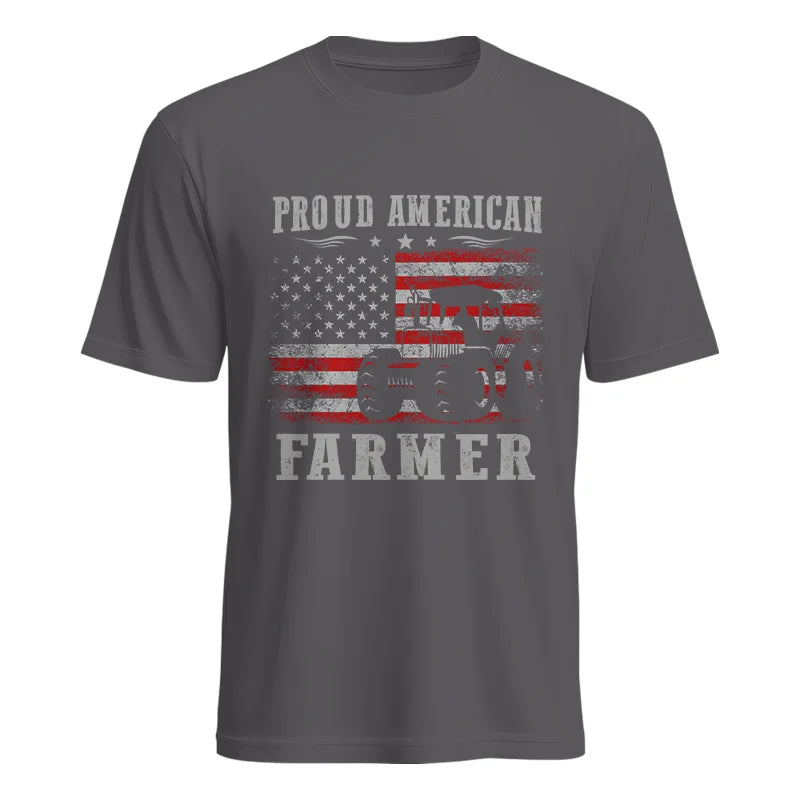 Image of Proud American Farmer - Unisex Heavy Cotton Tee