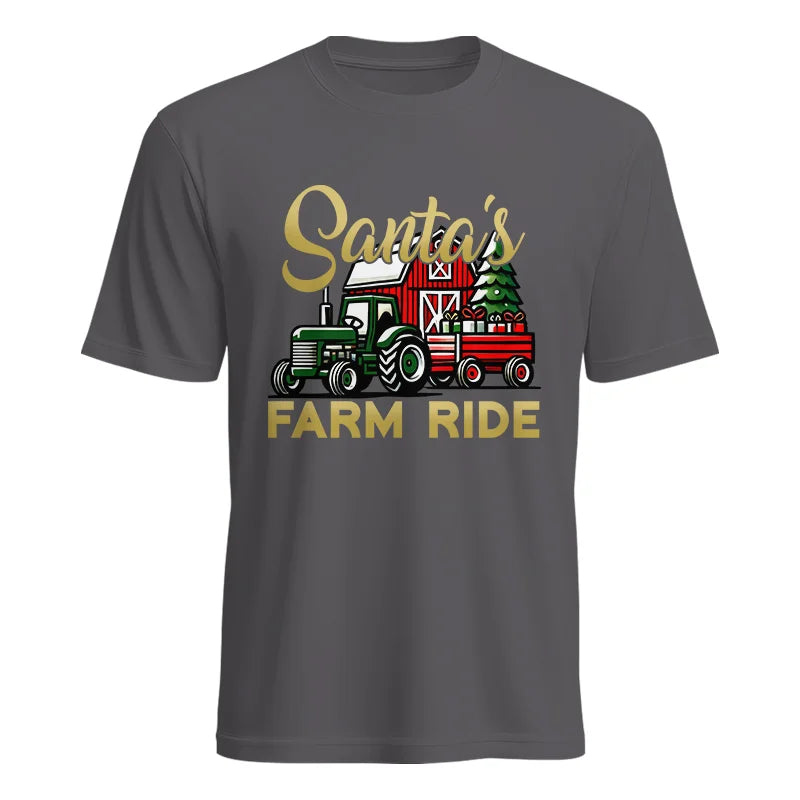 Image of Santa's Farm Ride 2 - Unisex Heavy Cotton Tee