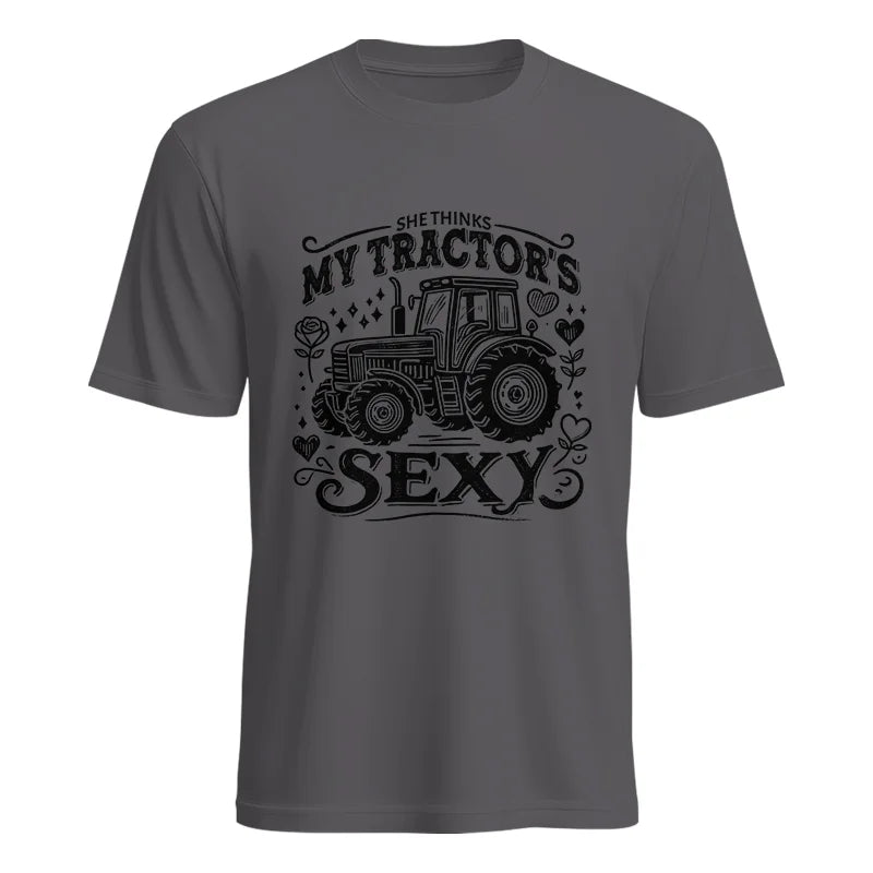 Image of She Thinks My Tractor's Sexy - Unisex Heavy Cotton Tee