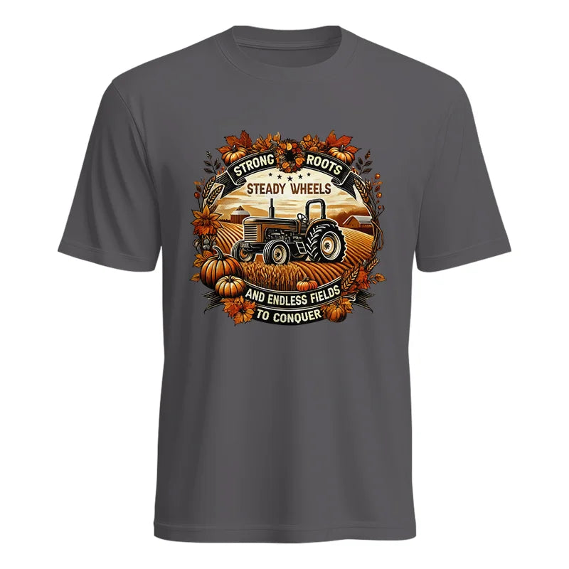 Image of Thanksgiving Farmer Endless Fields To Conquer 1 - Unisex Heavy Cotton Tee