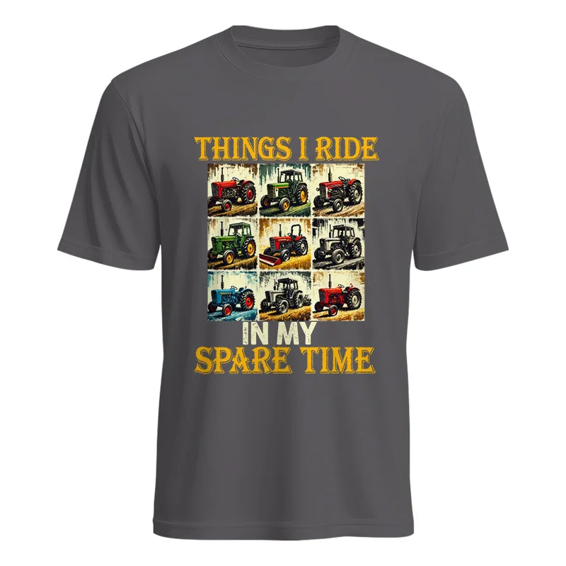 Things I Ride In My Spare Time 2 - Unisex Heavy Cotton Tee