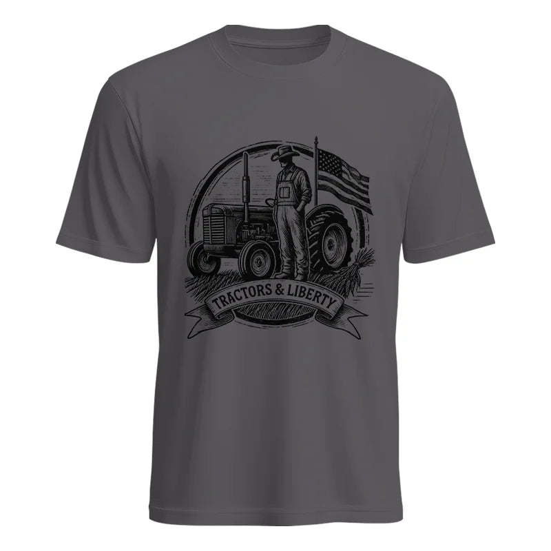 Tractors And Liberty - Unisex Heavy Cotton Tee