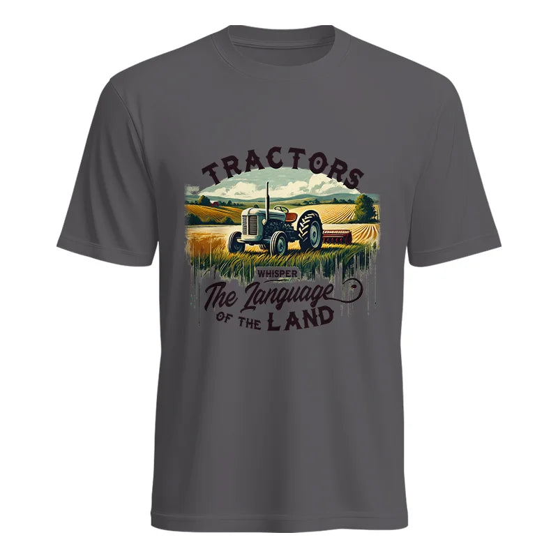 Image of Tractors Whisper The Language Of The Land 2 - Unisex Heavy Cotton Tee