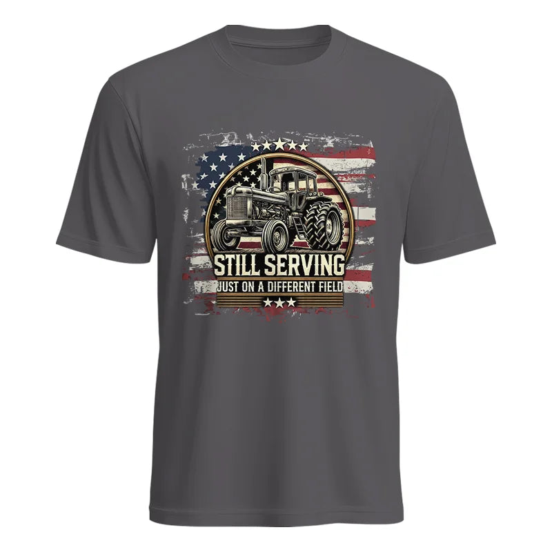 Image of Veteran Farmer Still Serving 1 - Unisex Heavy Cotton Tee