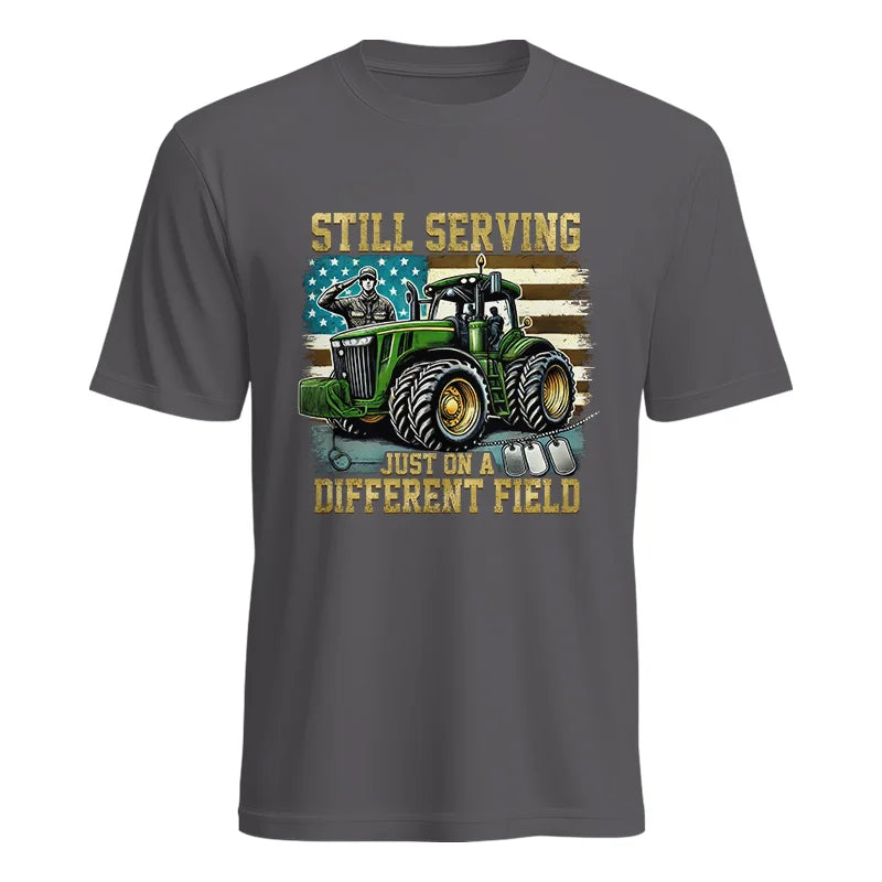 Veteran Farmer Still Serving 3 - Unisex Heavy Cotton Tee