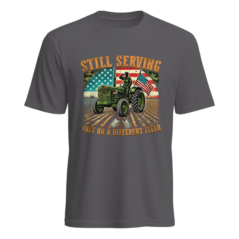 Veteran Farmer Still Serving 9 - Unisex Heavy Cotton Tee