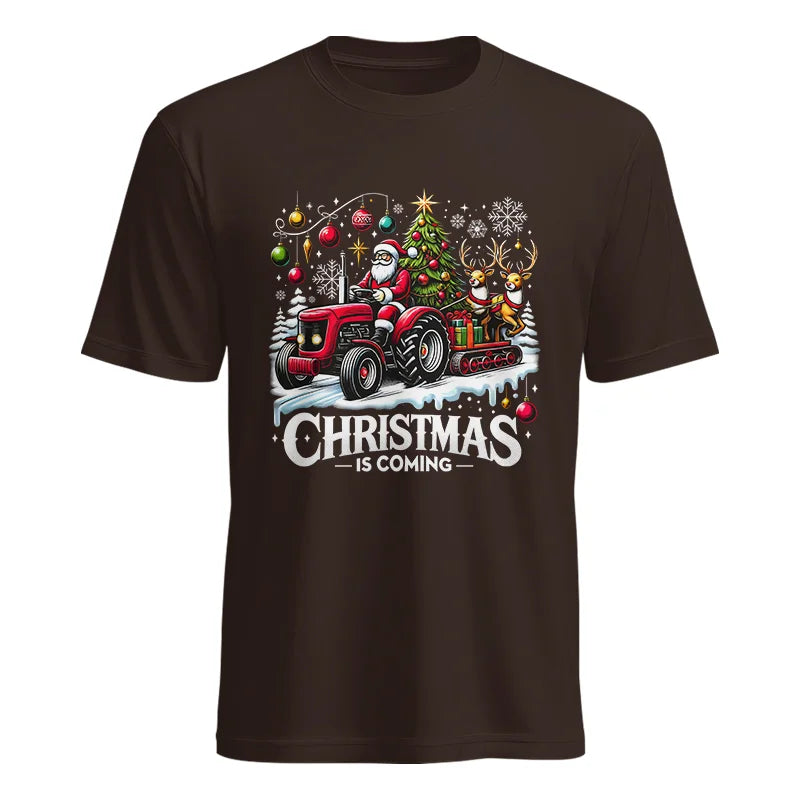 Christmas Is Coming 1 - Unisex Heavy Cotton Tee