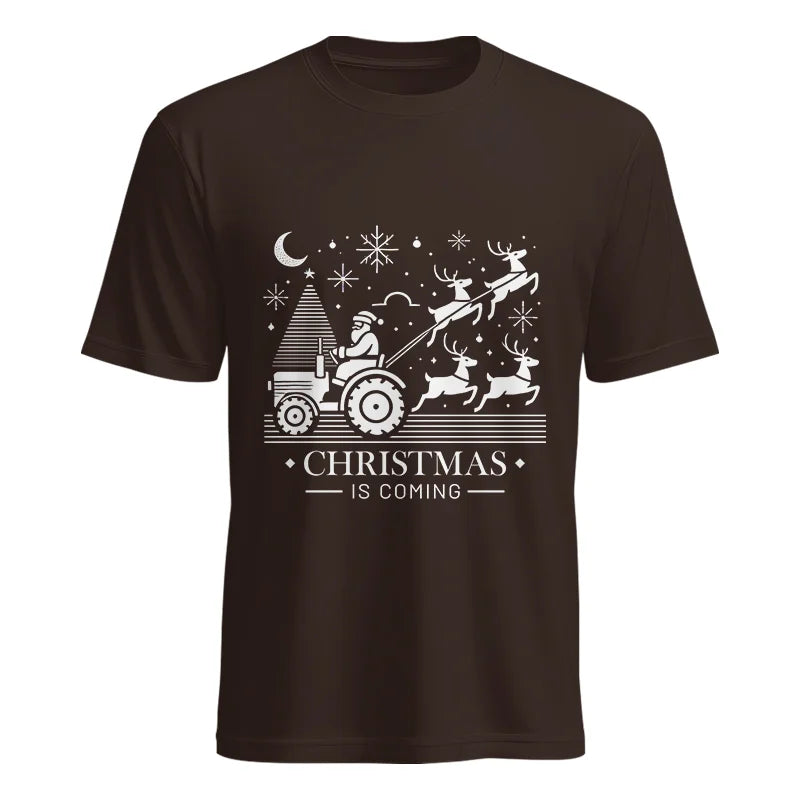 Christmas Is Coming 3 - Unisex Heavy Cotton Tee