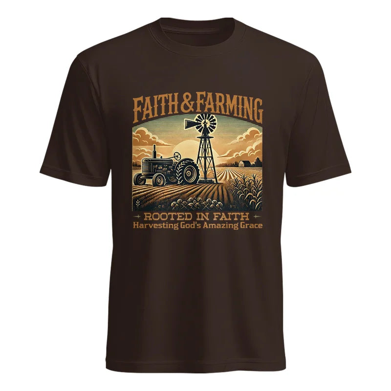 Faith And Farming 3 - Unisex Heavy Cotton Tee