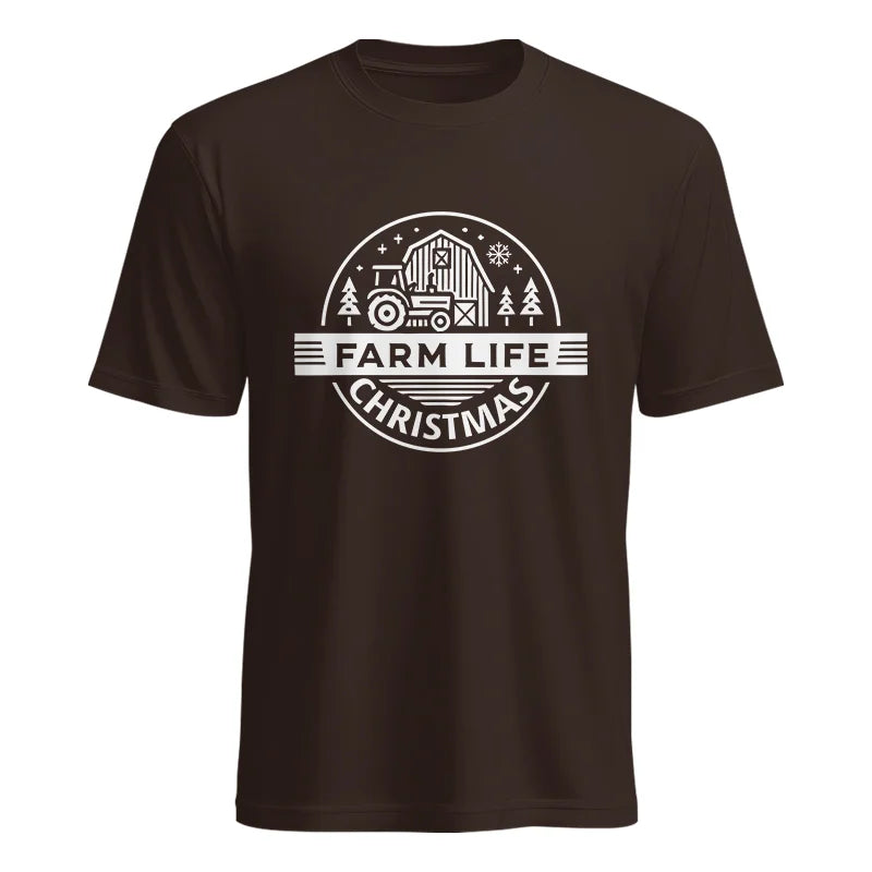 Farm Life Christmas 1 - Unisex Heavy Cotton Tee