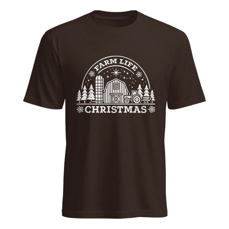 Farm Life Christmas 4 - Unisex Heavy Cotton Tee