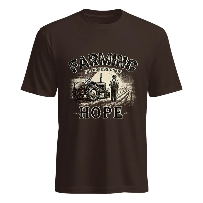 Farming Is A Profession Of Hope 2 - Unisex Heavy Cotton Tee