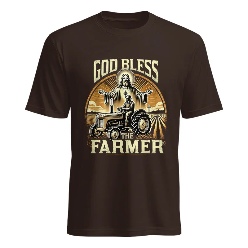 Image of God Bless The Farmer 1 - Unisex Heavy Cotton Tee