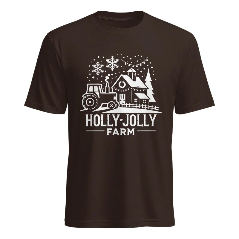 Holly Jolly 3 - Unisex Heavy Cotton Tee