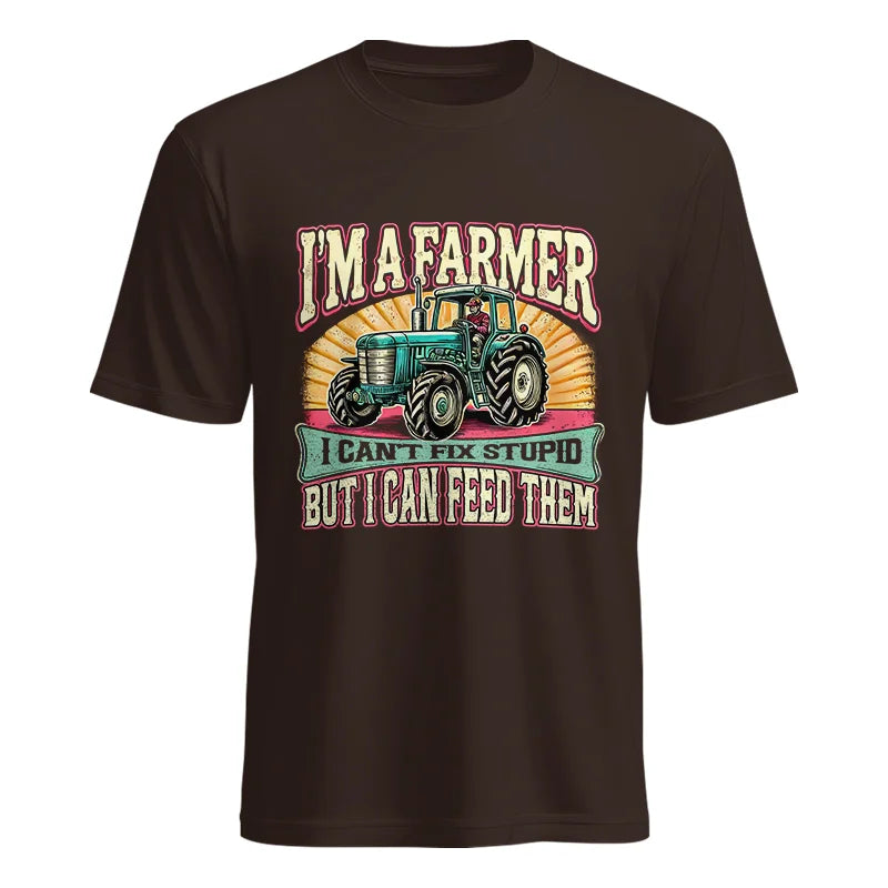 I'm A Farmer_Fix Stupid_Feed Them - Unisex Heavy Cotton Tee