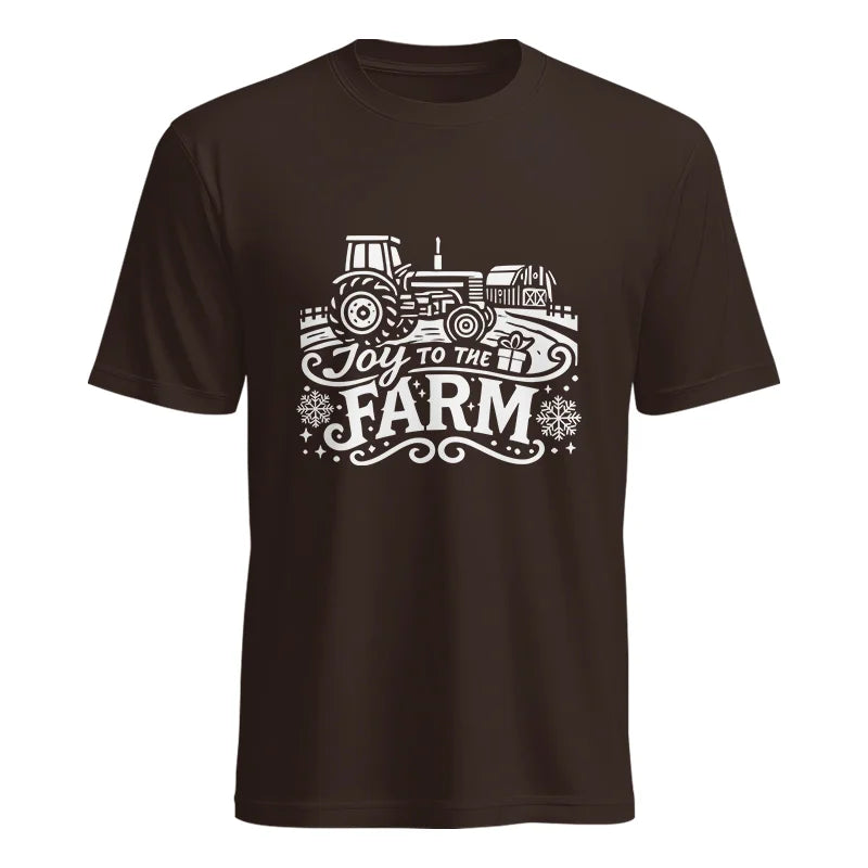 Joy To The Farm 1 - Unisex Heavy Cotton Tee