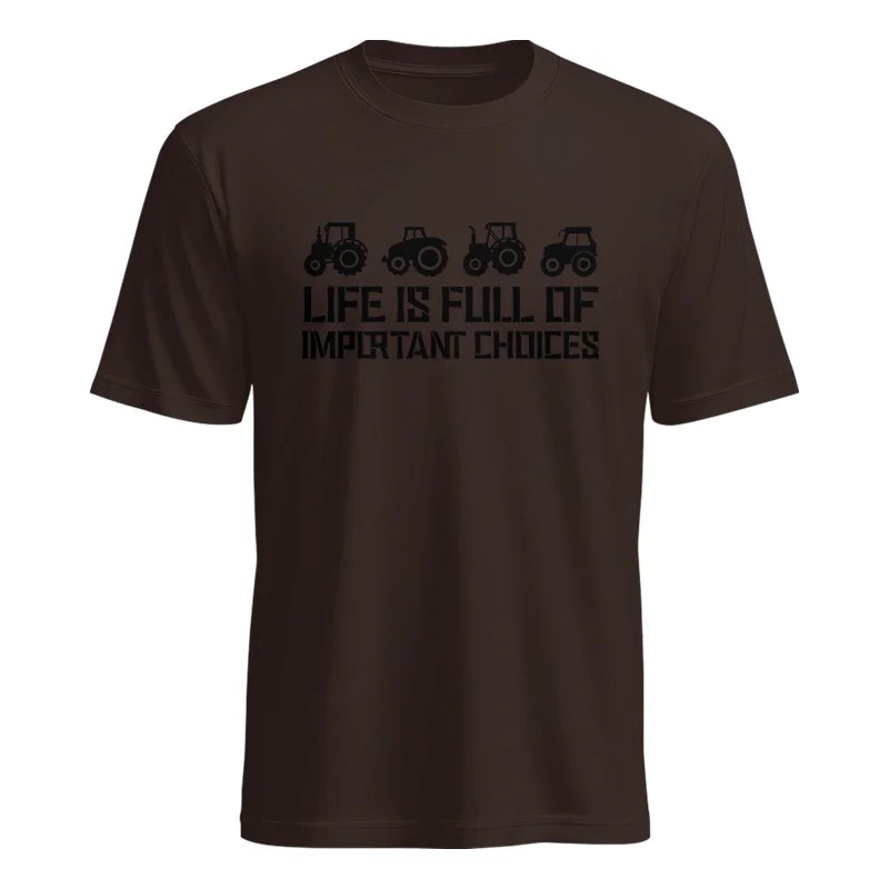 Image of Life Is Full Of Important Choices 20 - Unisex Heavy Cotton Tee