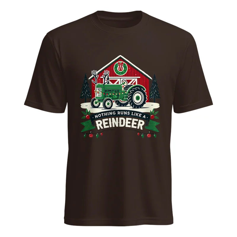 Nothing Runs Like A Reindeer 2 - Unisex Heavy Cotton Tee