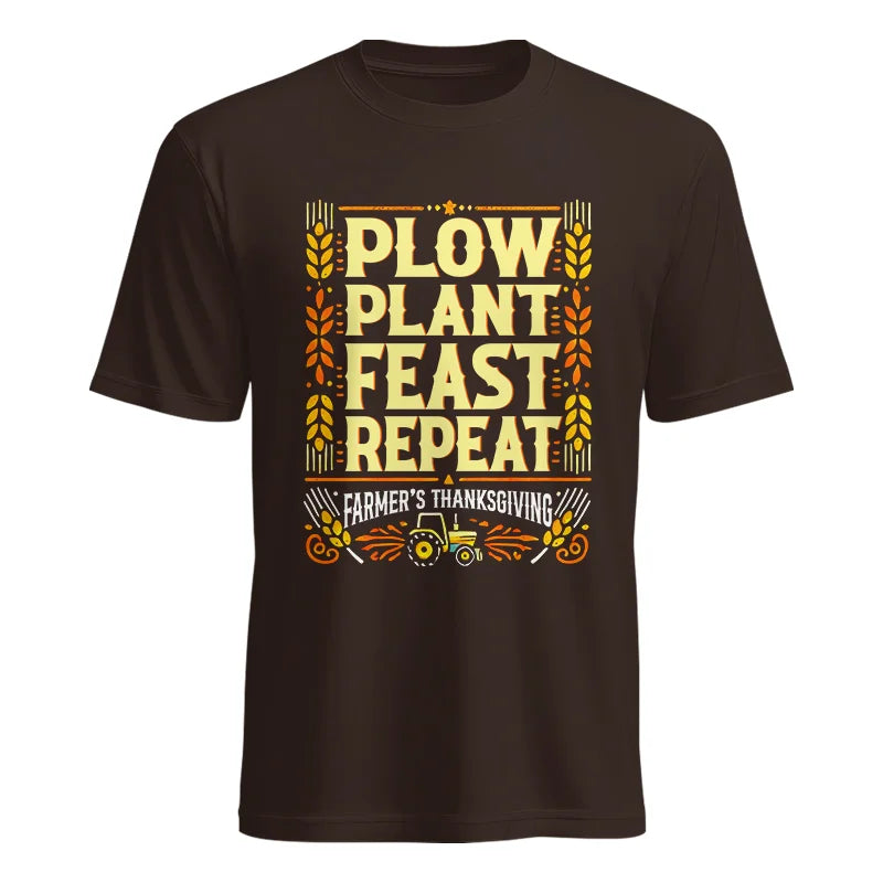 Plow Plant Feast Repeat - Unisex Heavy Cotton Tee