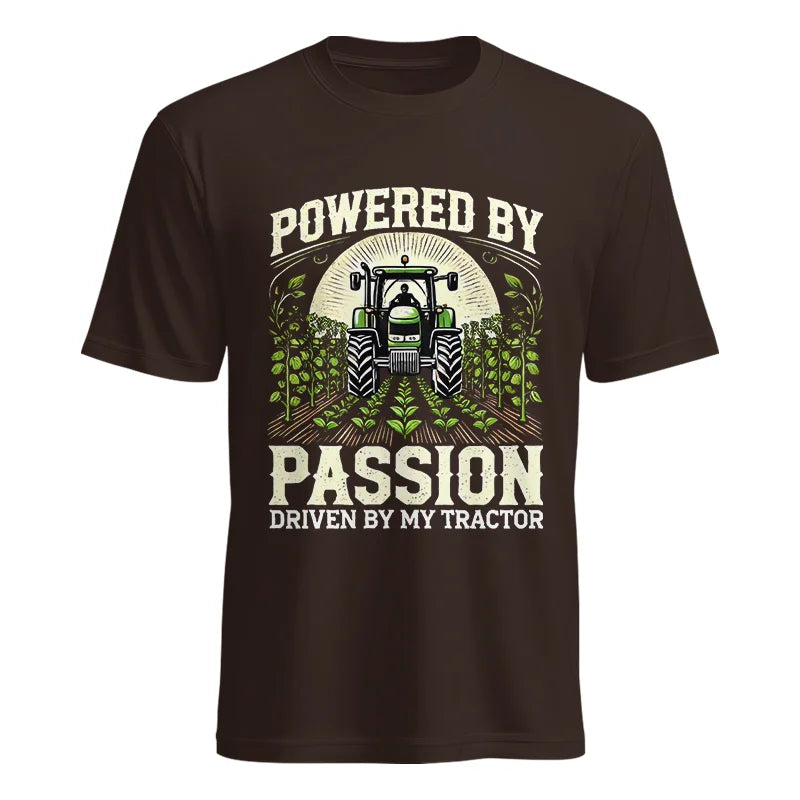 Powered By Passion Driven By My Tractor 3 - Unisex Heavy Cotton Tee