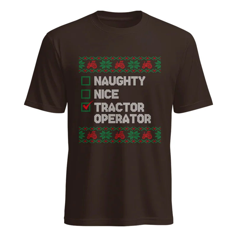 Image of Tractor Operator - Unisex Heavy Cotton Tee