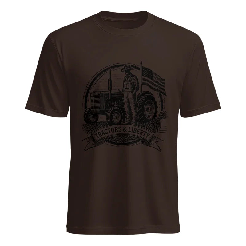 Tractors And Liberty - Unisex Heavy Cotton Tee