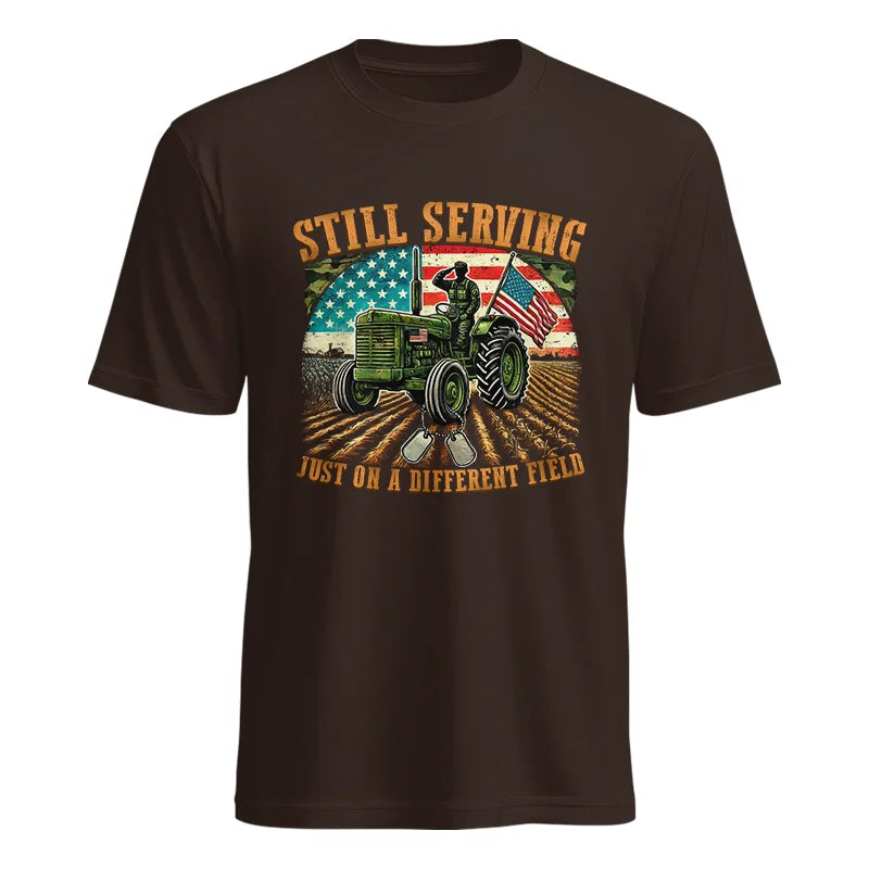 Veteran Farmer Still Serving 9 - Unisex Heavy Cotton Tee