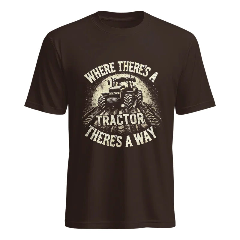 Where There's A Tractor There's A Way 3 - Unisex Heavy Cotton Tee