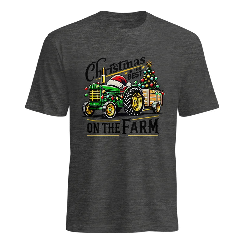 Christmas Is The Best On The Farm 3 - Unisex Heavy Cotton Tee