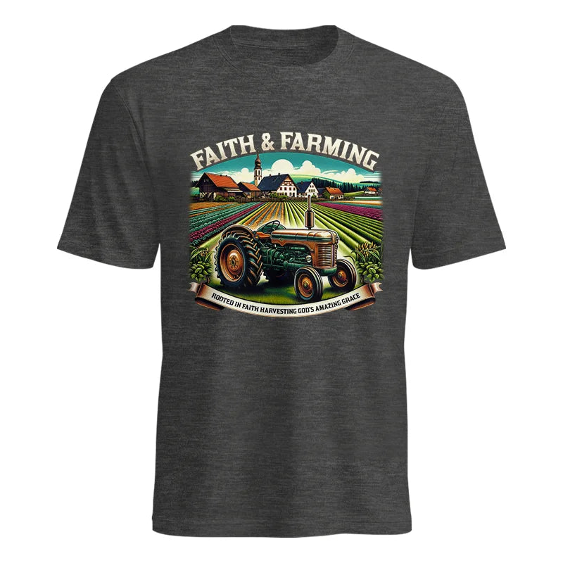 Faith And Farming 4 - Unisex Heavy Cotton Tee