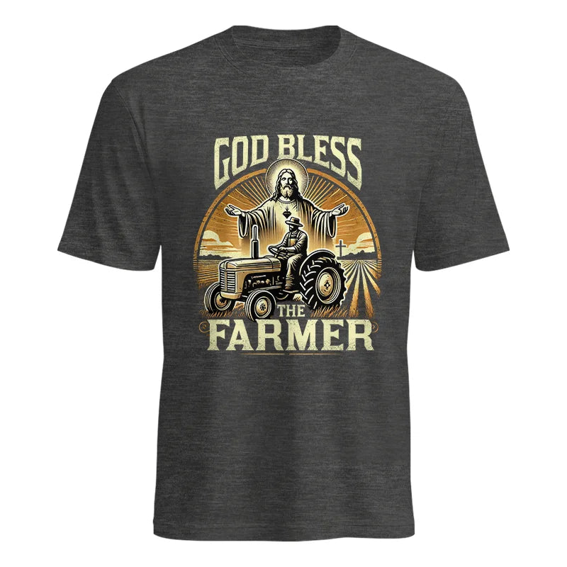 God Bless The Farmer 1 - Unisex Heavy Cotton Tee