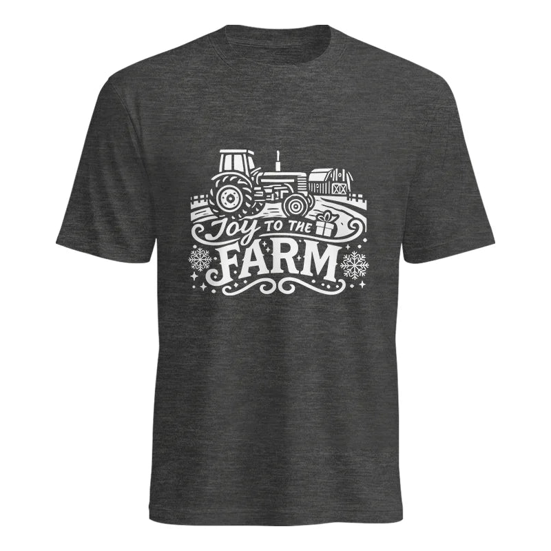 Joy To The Farm 1 - Unisex Heavy Cotton Tee