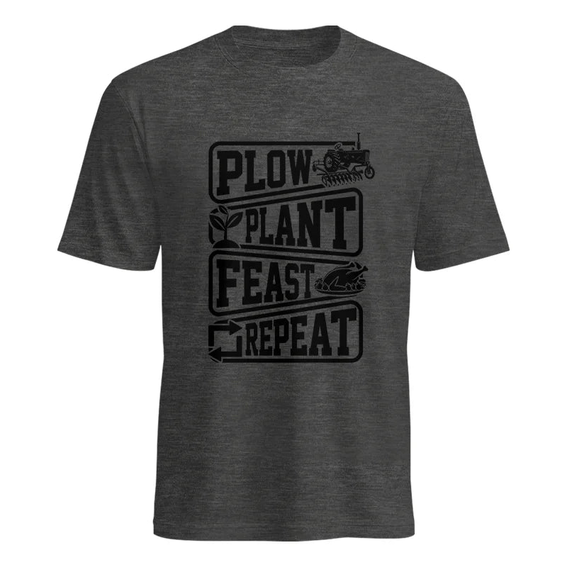 Plow Plant Feast Repeat 1 - Unisex Heavy Cotton Tee