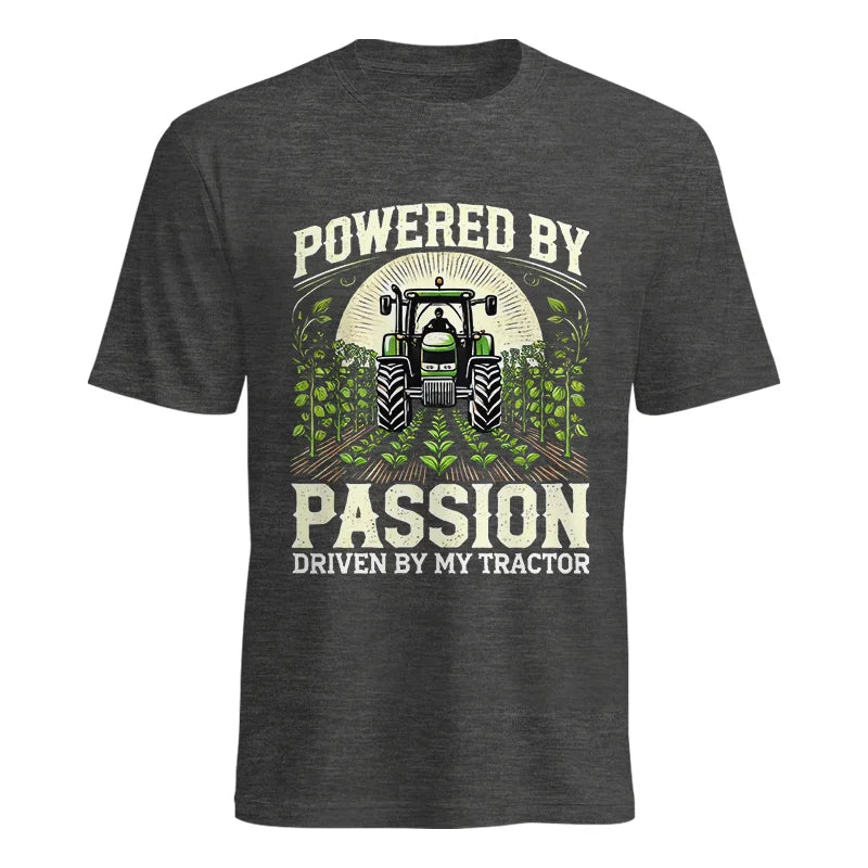 Powered By Passion Driven By My Tractor 3 - Unisex Heavy Cotton Tee