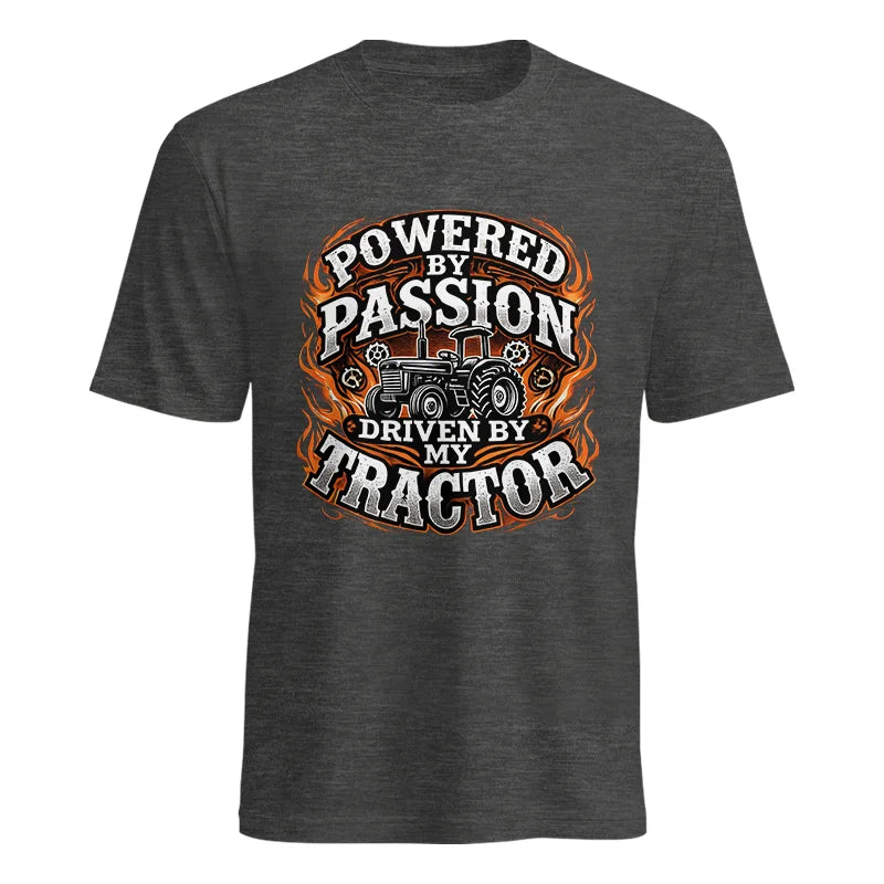 Powered By Passion Driven By My Tractor 5 - Unisex Heavy Cotton Tee