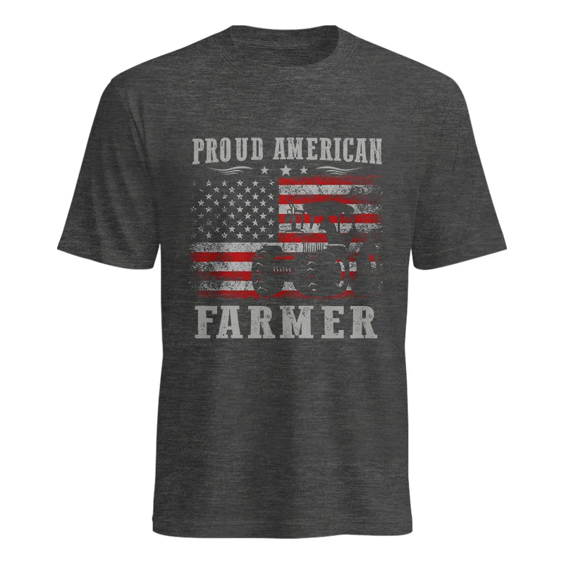 Image of Proud American Farmer - Unisex Heavy Cotton Tee